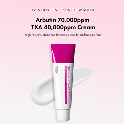 🌟 LOVILDS™ Arbutin 7% + Tranexamic Acid 4% Brightening Cream | Targets Dark Spots, Freckles, Blemishes & Pigmentation