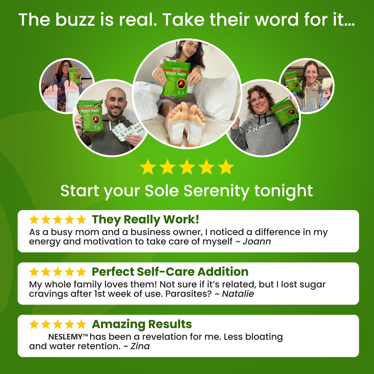 🦶🦶 Advanced Zeolite Detox Foot Pads 🔥🔥🔥