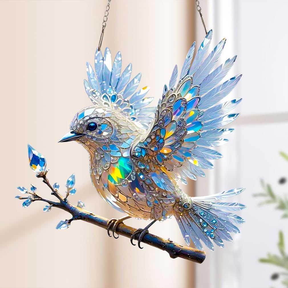 ✨✨ Crystal Bird Light – Enchanting Glow for Any Room 🔆