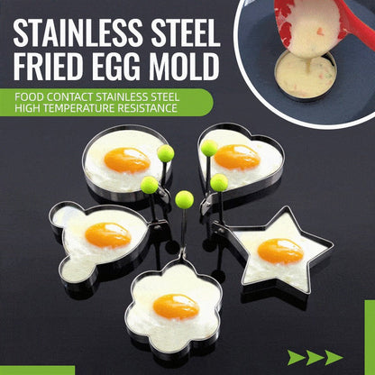 Five-piece egg-frying kit [includes oil brush + separator]🔥