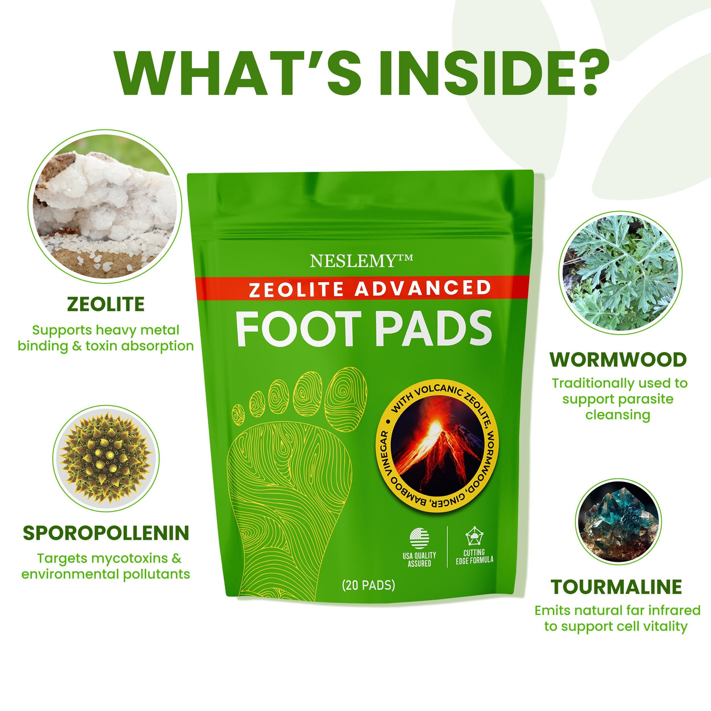 🦶🦶 Advanced Zeolite Detox Foot Pads 🔥🔥🔥