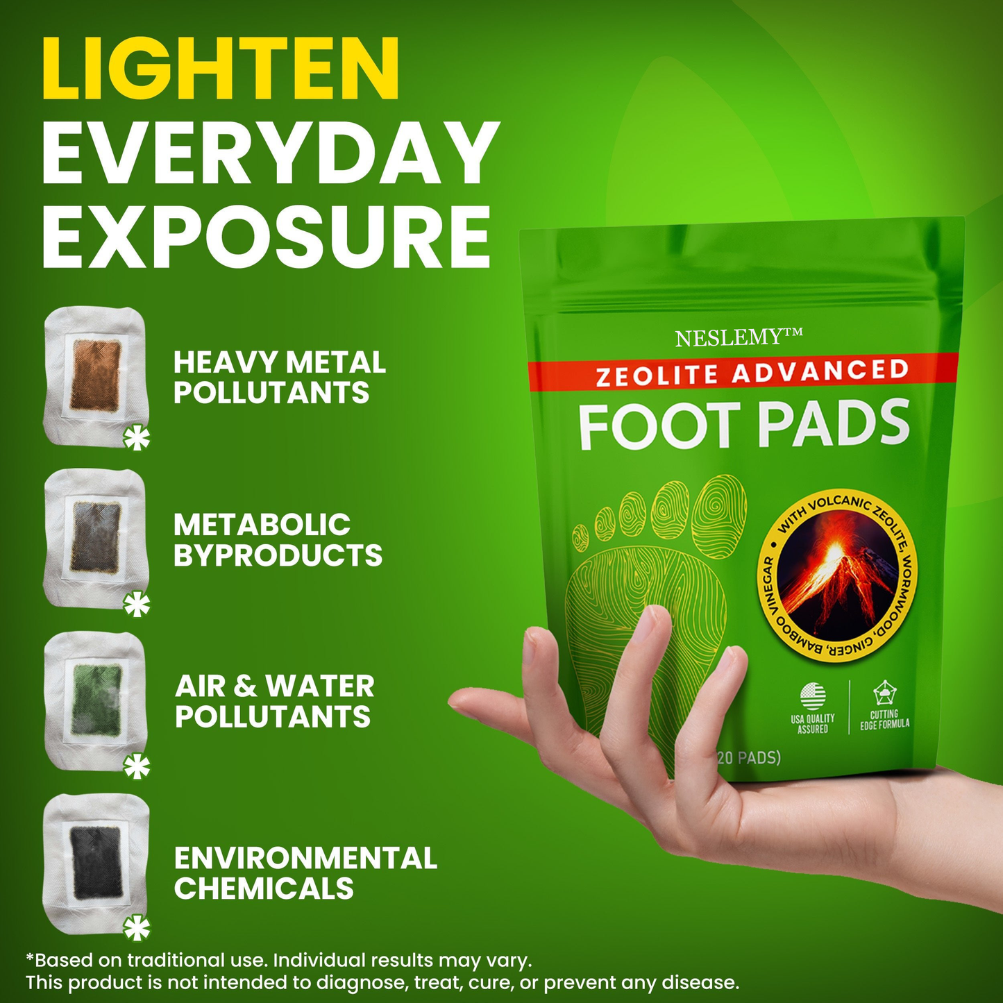 🦶🦶 Advanced Zeolite Detox Foot Pads 🔥🔥🔥
