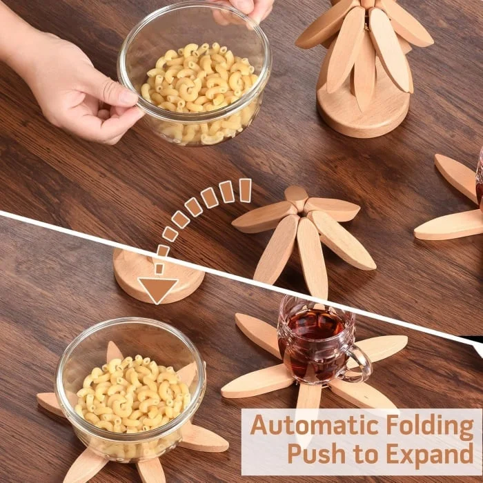 Wooden Trivets for Hot Dishes