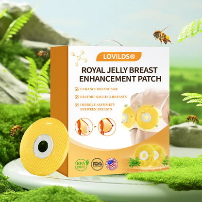 【Official Flagship Store】 LOVILDS® ❤️ 𝑹𝒐𝒚𝒂𝒍 𝑱𝒆𝒍𝒍𝒚 𝑩𝒓𝒆𝒂𝒔𝒕 𝑬𝒏𝒉𝒂𝒏𝒄𝒆𝒎𝒆𝒏𝒕 𝑷𝒂𝒕𝒄𝒉 Safe for use during breastfeeding-For concerns such as underdeveloped breasts, sagging, flatness, skin creases, and darkened nipples.