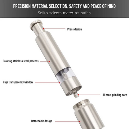 Stainless Steel Salt And Pepper Grinder