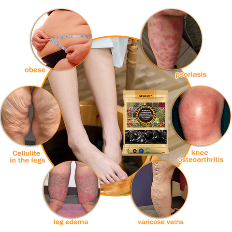 NESLEMY™ 30-Herb Slimming & Detox Foot Bath Beads-🦵👩‍⚕️(LANA Certification, Lymphatic Association of America)