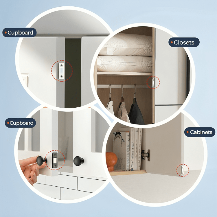 🔥🔥 Secure your space with ease Magic magnetic sticker