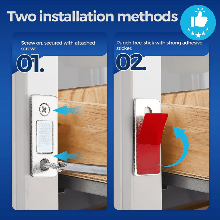 🔥🔥 Secure your space with ease Magic magnetic sticker