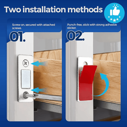 🔥🔥 Secure your space with ease Magic magnetic sticker