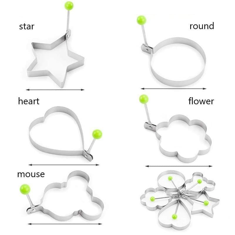 Five-piece egg-frying kit [includes oil brush + separator]🔥