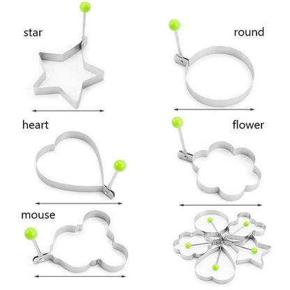 Five-piece egg-frying kit [includes oil brush + separator]🔥